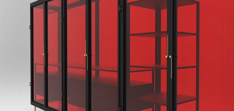 Transparent wardrobe